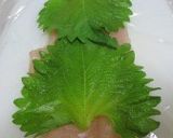 超ヘルシー！ささみの梅しそ巻き作り方3写真