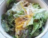 醤油麹で和えたｻﾆｰﾚﾀｽのsalad作り方3写真