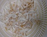 新ごぼうと鶏肉の炊き込みご飯作り方4写真