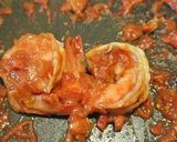 お弁当のおかずに便利な海老のトマト焼き作り方5写真