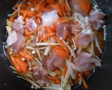 新ごぼうと鶏肉の炊き込みご飯作り方6写真