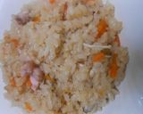 新ごぼうと鶏肉の炊き込みご飯作り方10写真