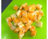 ｺｽﾄｺ*パンケーキMixでチーズパン？作り方5写真
