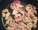 豚小間しょうが焼き作り方2写真