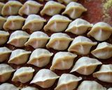 中国人の定番：三鮮（サンセン）水餃子作り方10写真