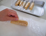 レンジで簡単！もっちりソーセージ作り方3写真
