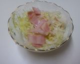 サラダ塩ラーメン（手作りチーズをのせて）作り方4写真