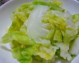蒸しキャベツのサラダ作り方6写真