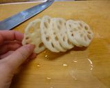 酒のつまみ 長芋の一口お好み焼き作り方2写真