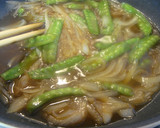豚肉と絹さやの卵とじ作り方8写真
