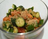 胡瓜とトマトの簡単 夏副菜作り方4写真