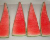 [簡単]スイカの皮のごま醤油和え作り方1写真