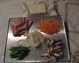 スパムで和食☆炒り豆腐作り方1写真