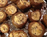 トースターで簡単しいたけの卵味噌マヨ焼き作り方2写真