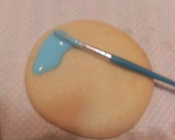 描くアイシングクッキー★青空と水玉模様作り方9写真