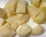 パパッと付け合わせ、コンソメポテト作り方1写真