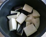 簡単すぎるナスと切干大根の麺つゆ蒸し煮作り方2写真
