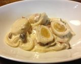 ビックリ…甘栗だんご＊豆乳クリーム煮作り方9写真
