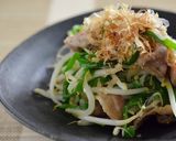 おばぁちゃんのみそだれで豚バラもやし炒め作り方5写真