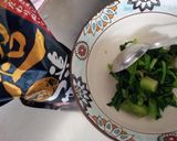 納豆と塩麹とほうれん草のパスタ作り方3写真