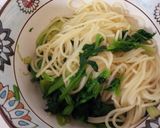納豆と塩麹とほうれん草のパスタ作り方4写真