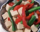 シシトウ＋パプリカ＋高野豆腐の煮物作り方5写真