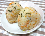 簡単☆鮭と小松菜の炊き込みご飯☆作り方8写真