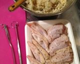 鶏手羽先のじゃが詰め焼き★作り方3写真