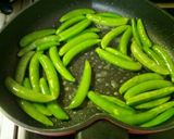 スナップえんどうのバター醤油炒め作り方3写真