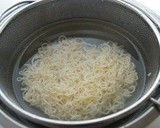 丸ごとトマト添え、冷やし塩ラーメン作り方3写真