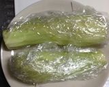 暑い日の副菜♡茄子とサーモンの和え物作り方1写真