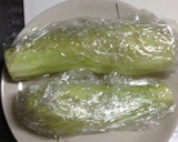 暑い日の副菜♡茄子とサーモンの和え物作り方1写真