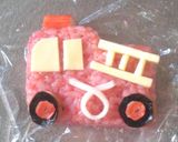 遠足☆トミカの働く車☆キャラ弁☆作り方4写真