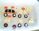 遠足☆トミカの働く車☆キャラ弁☆作り方14写真