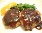 フワフワ♪ほんのり甘い柿ハンバーグ作り方4写真