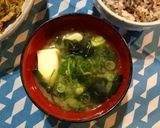簡単♪きざみ昆布と海藻ミックスのお味噌汁作り方4写真