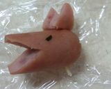 お弁当に☆ソーセージで狼さん☆作り方4写真