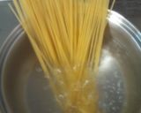 簡単☆エビのクリームパスタ作り方1写真