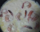 簡単☆エビのクリームパスタ作り方3写真