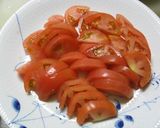 新玉ねぎとトマトのさっぱりサラダ作り方3写真