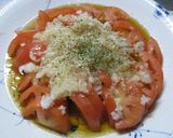 新玉ねぎとトマトのさっぱりサラダ作り方6写真