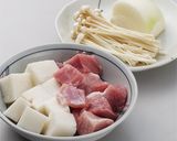 豚肉と長芋のサイコロステーキ作り方1写真
