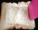 素フレンチトースト エッグ＆チーズ作り方4写真