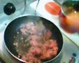 肉チーズごはん作り方2写真