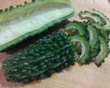省エネゴーヤマヨ和え作り方1写真