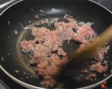 糖質オフの蕎麦！肉味噌冷やしぶっかけ蕎麦作り方4写真