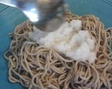 糖質オフの蕎麦！肉味噌冷やしぶっかけ蕎麦作り方7写真