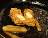 ささみのポテト巻きにんにくバター醤油味作り方8写真