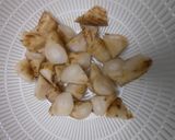 きはだマグロ角切りとごぼうの生姜煮作り方6写真