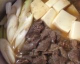 砂糖なし☆にんにく風味の肉豆腐作り方5写真